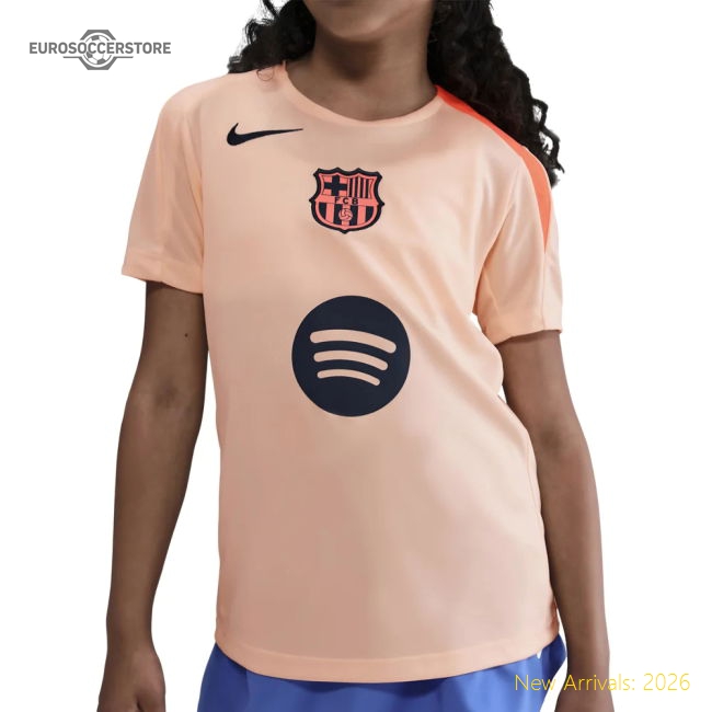 Barcelona Third Elite Jersey Kids Breathable Lightweight
