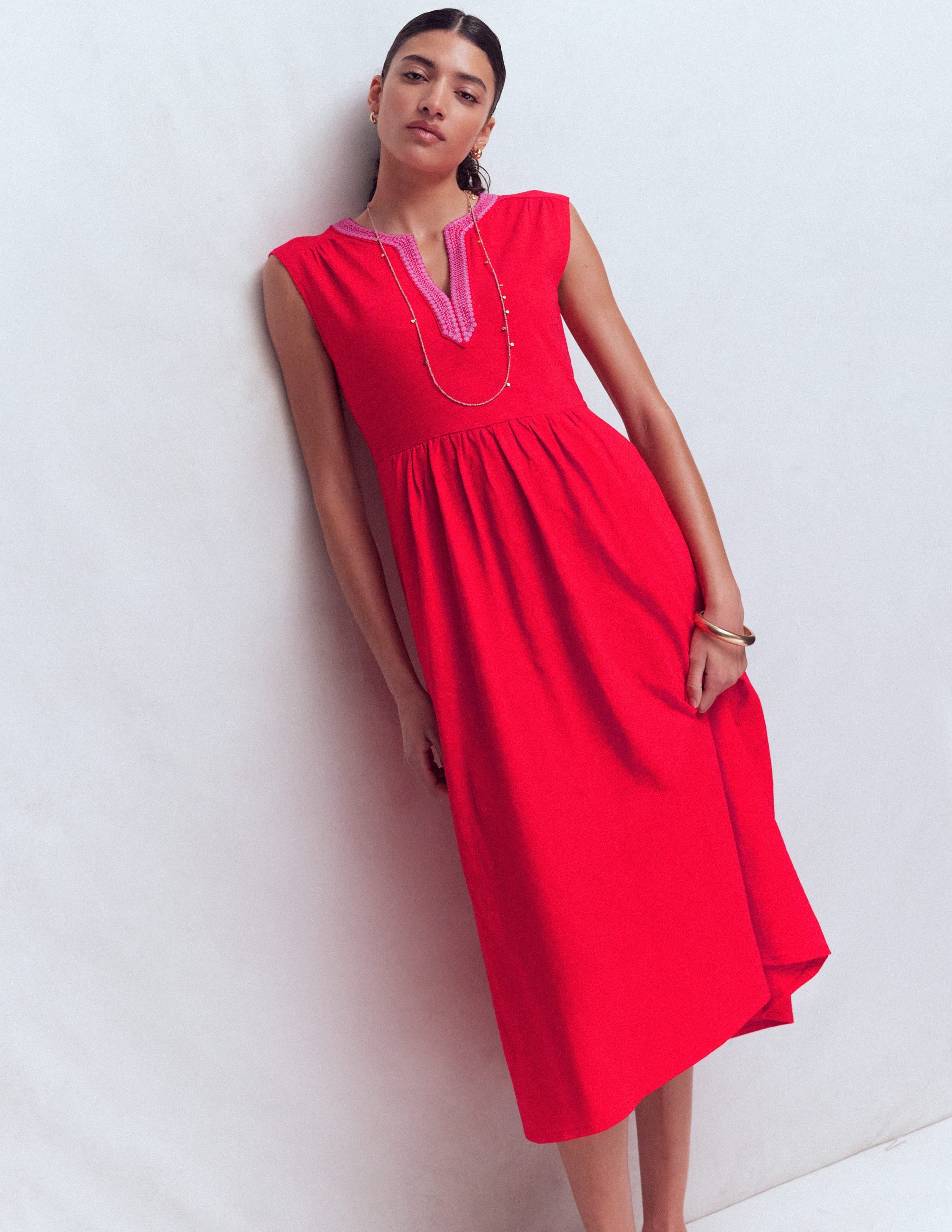 May Jersey Midi Dress