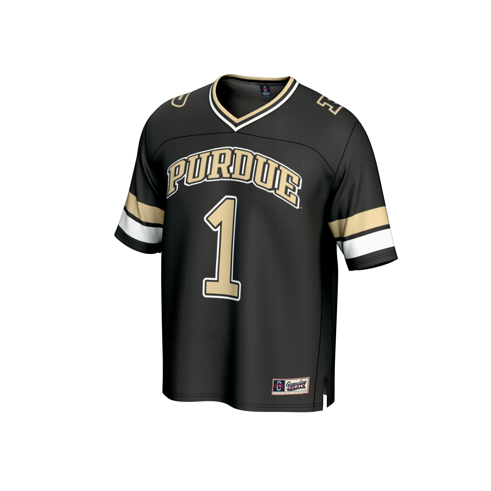 #1 Purdue Boilermakers GameDay Greats Youth Collegiate Football Fashion Jersey - Black