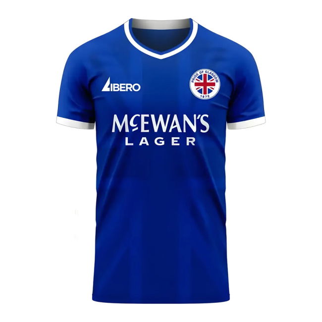 The Light Blues Main Shirt Glasgow 202 #5 Official Merchandise (v10)