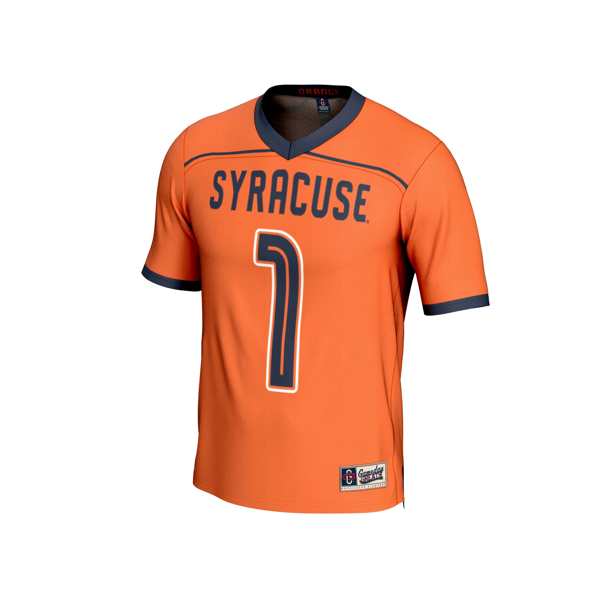 Syracuse Orange GameDay Greats Youth Lightweight Men's Lacrosse Fashion Jersey - Orange
