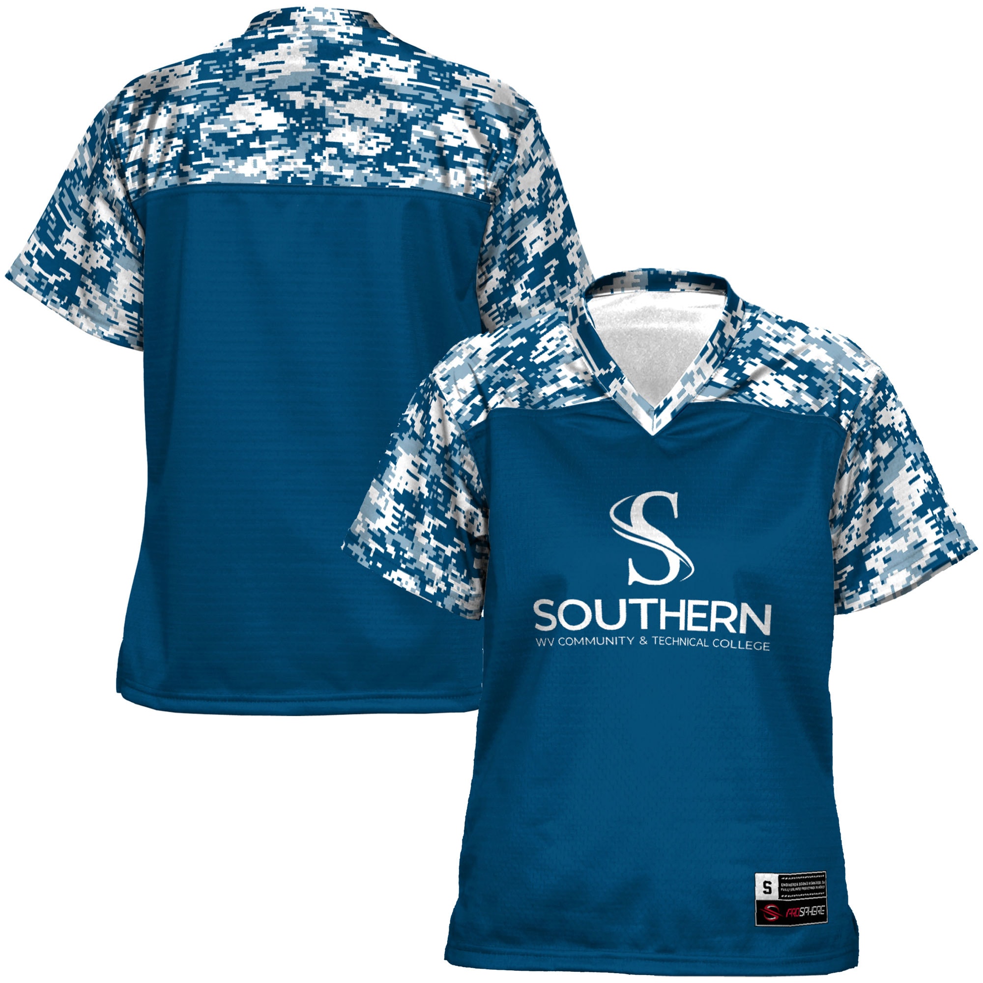 Southern West Virginia Community and Technical College GameDay Greats Women's 26/27 Football Jersey - Blue