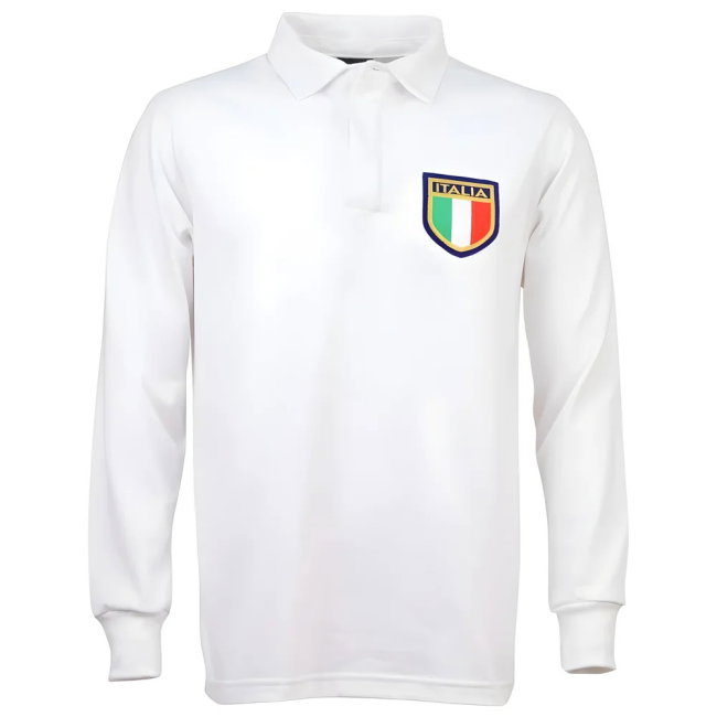 Italy 1975 Vintage Away Rugby Shirt