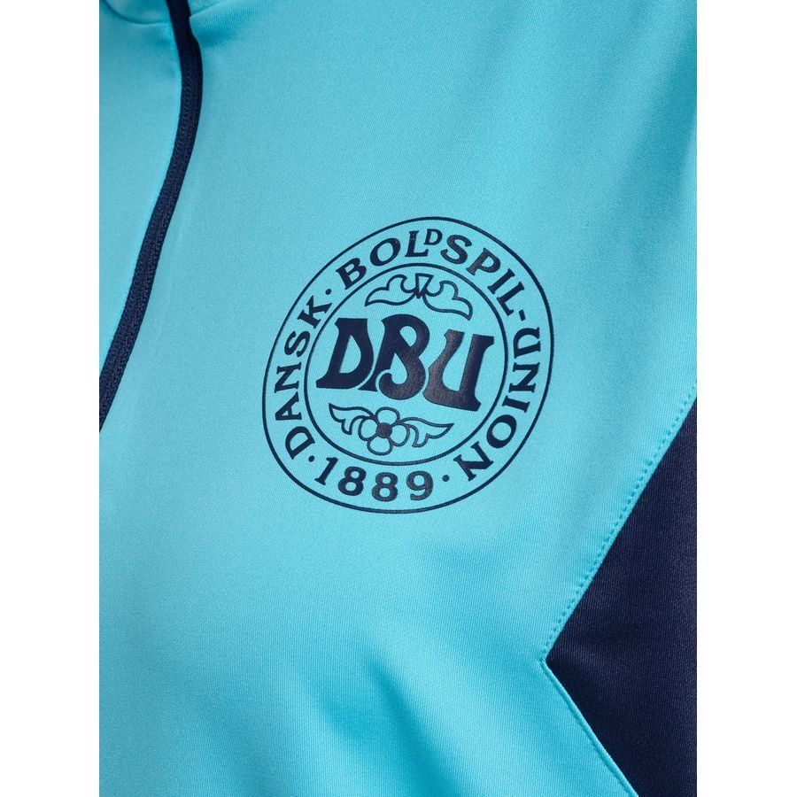 Denmark Training Shirt Pro Half Zip Bluefish/marine Women