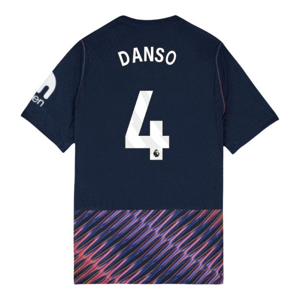 [JED] 2026-2027 Tottenham Authentic Aero-Fit Match Away Shirt (Danso 4)