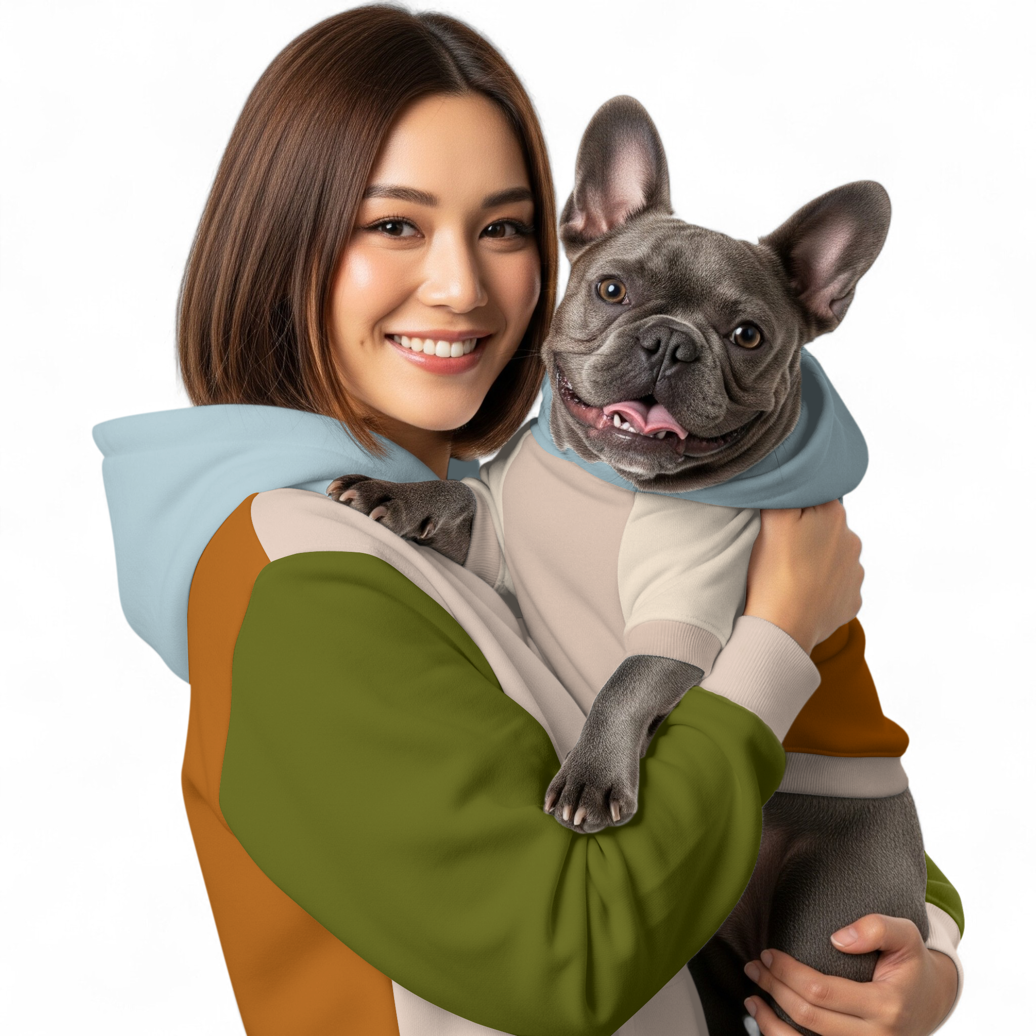 Culture-Inspired Street-Ready Ollie - Human Hoodies for Pet Enthusiasts