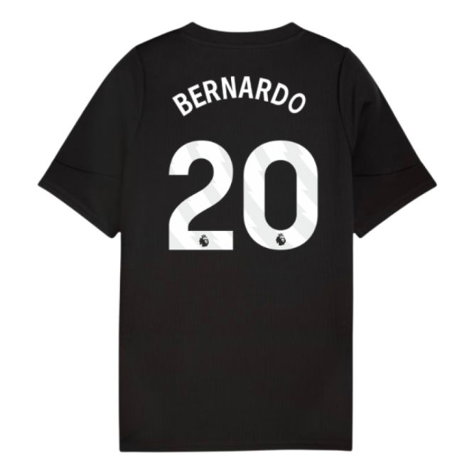 Match Quality Football Man City Training Jersey Black Kids Bernard...