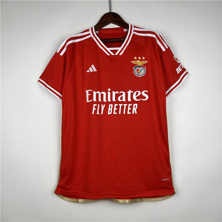 Benfica 2324 Home Red Soccer Jersey Football Shirt - Official Replica