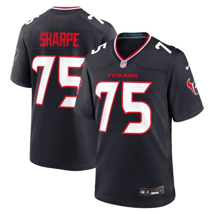 None Men's HOU Texans Powerful Premium Material Jersey for NFL Fans