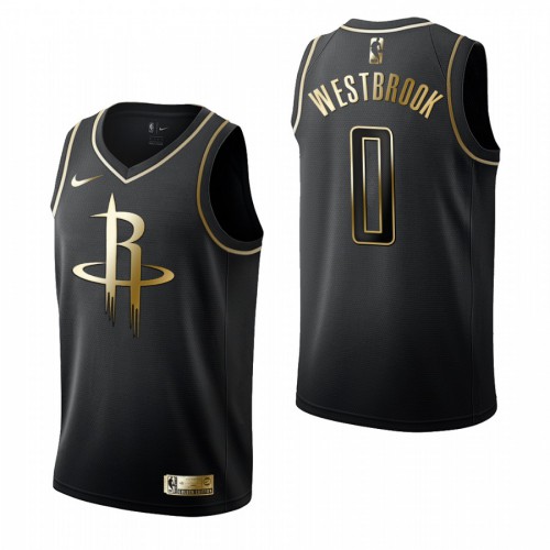 Nuggets Black Russell Westbrook #0 Jersey - Economical Premium Quality