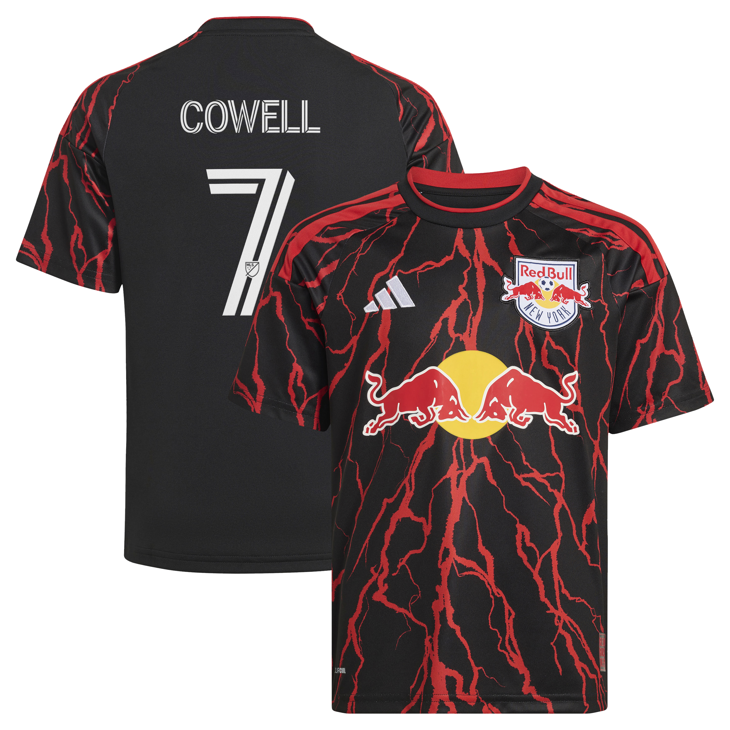 [LK] Cade Cowell New York Red Bulls Youth 2026 The Rooted Kit Replica Jersey - Black