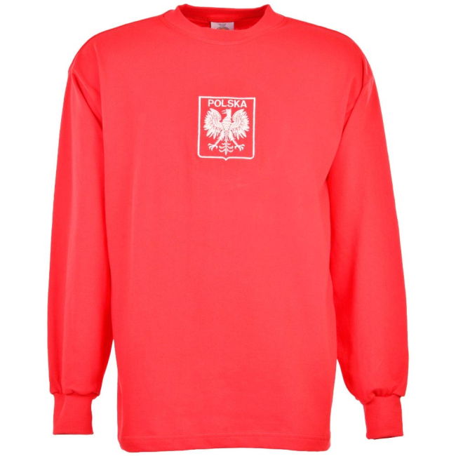 Poland 1970 Original Replica Poland Home Fan Jersey for Adults