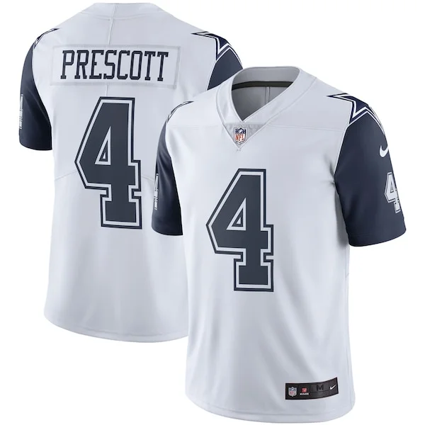 High-Quality DAL Cowboys Limited Jersey - White | NFL Fan Apparel