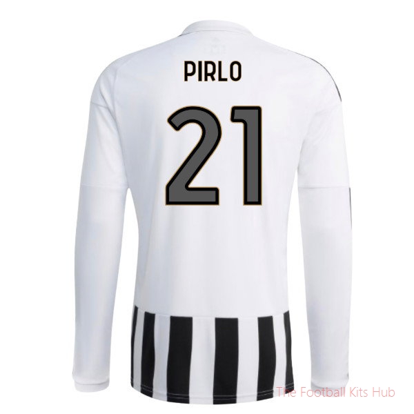 2026-2027 Juventus Long Sleeve Home Shirt Pirlo #21 Team Jersey