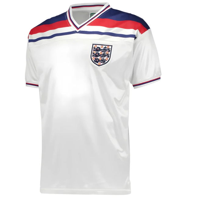 England 1982 Licensed 2025-2026 England European Football Home Strip