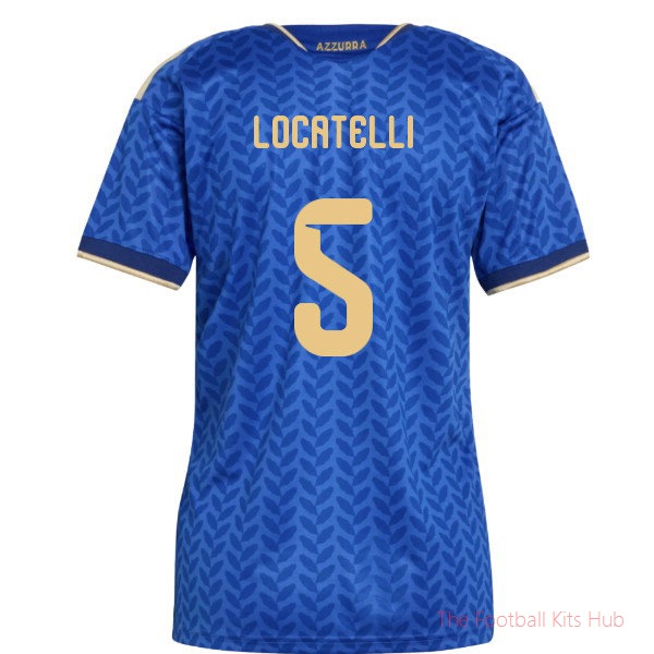[LK] 2026/27 Italy Home Shirt (Womens) (Locatelli 5)