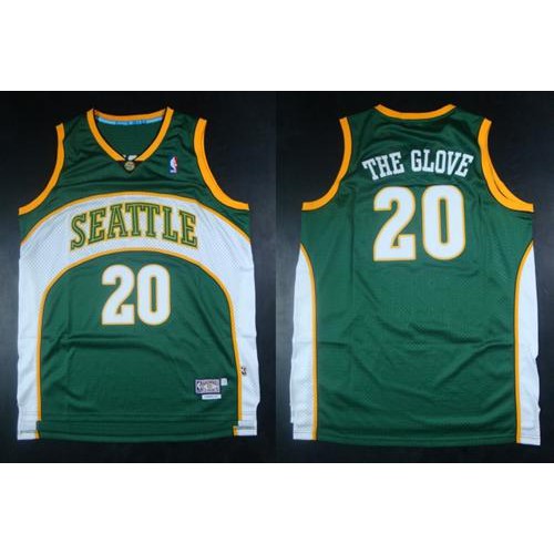 Mitchell And Ness Green City Thunder #20 Jersey - Economical