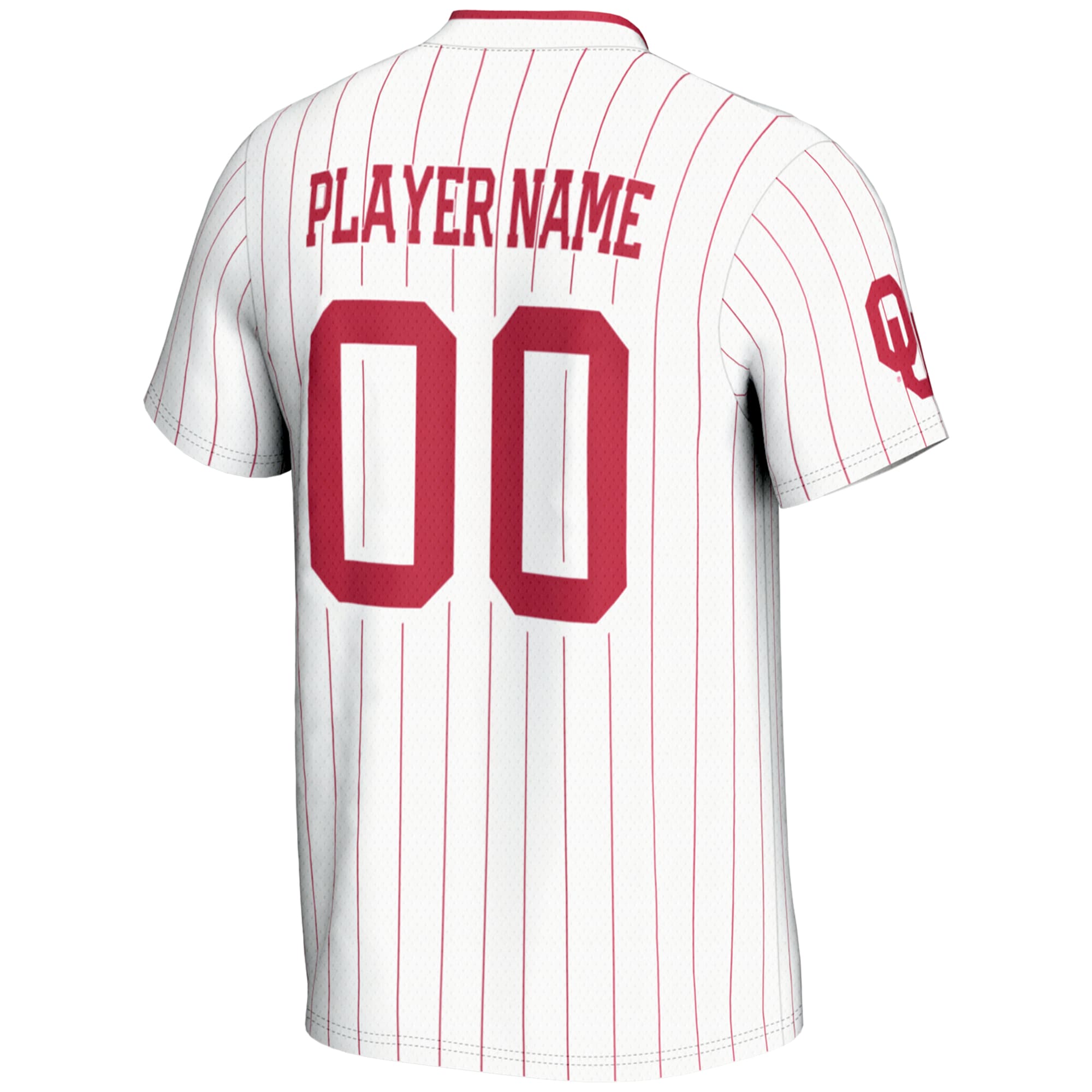 [NJP] Oklahoma Sooners GameDay Greats NIL Pick-A-Player Lightweight Softball Jersey - White