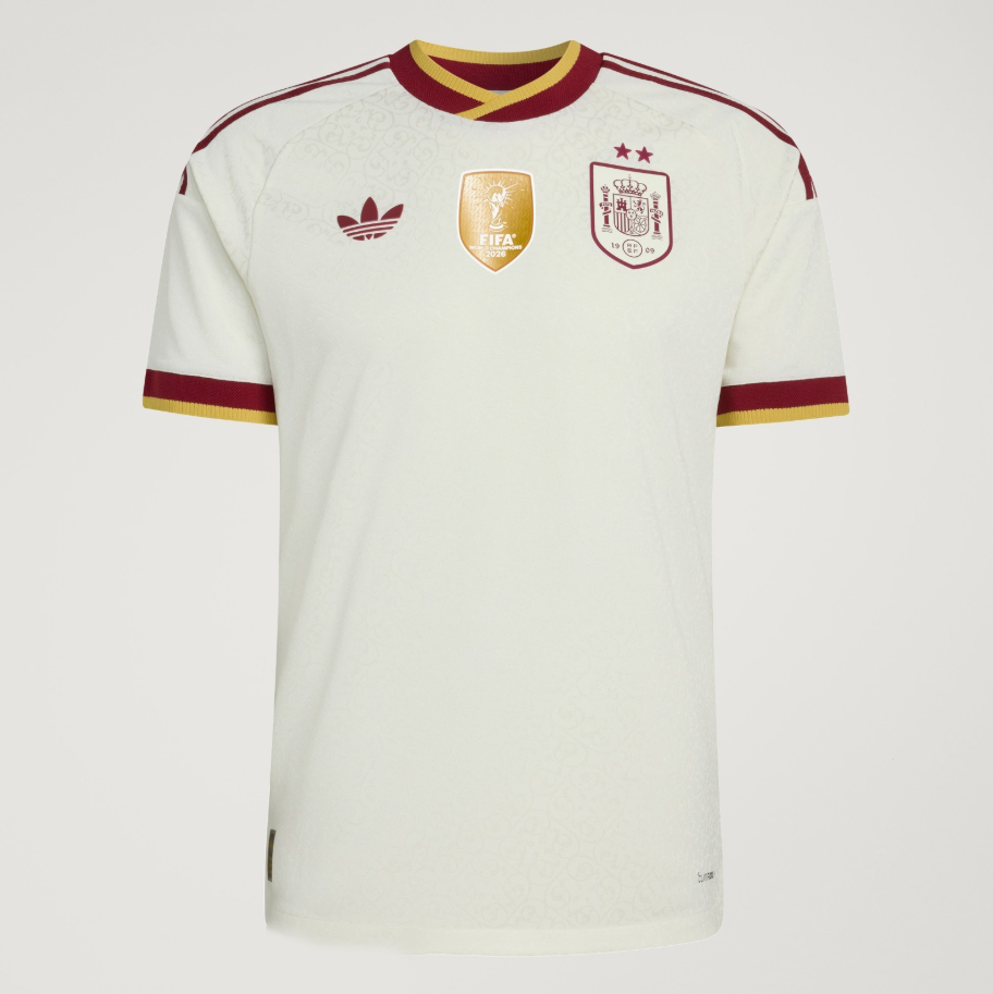 Spain Away 2-Star Climacool+ Player Version Jersey 2026 World Cup Champion Men Women Youth
