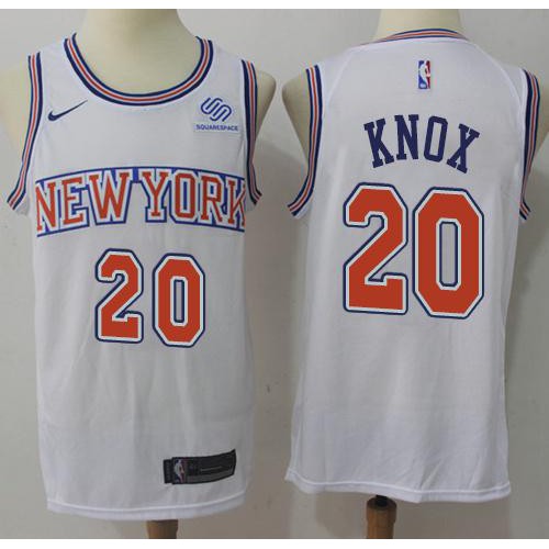 Knicks White York Knicks #20 Nike Jersey - Basketball Jersey