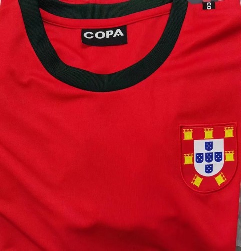 Authentic 1966 Portugal Jersey Home With Collector's Item Design -
