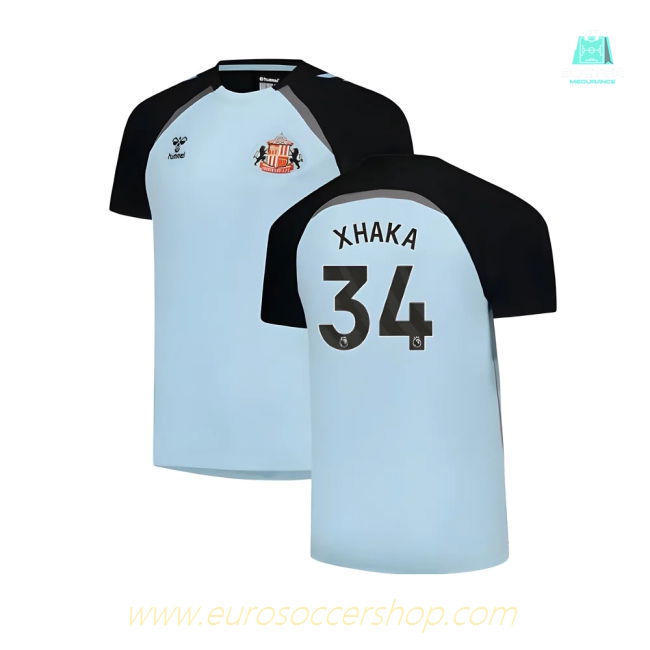 2025-2026 Sunderland Training Jersey (Blue) (Xhaka 34)