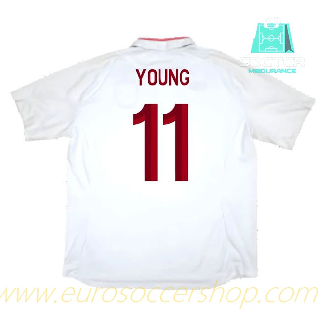 England National Team Home Football Shirt Authentic (Young 11)