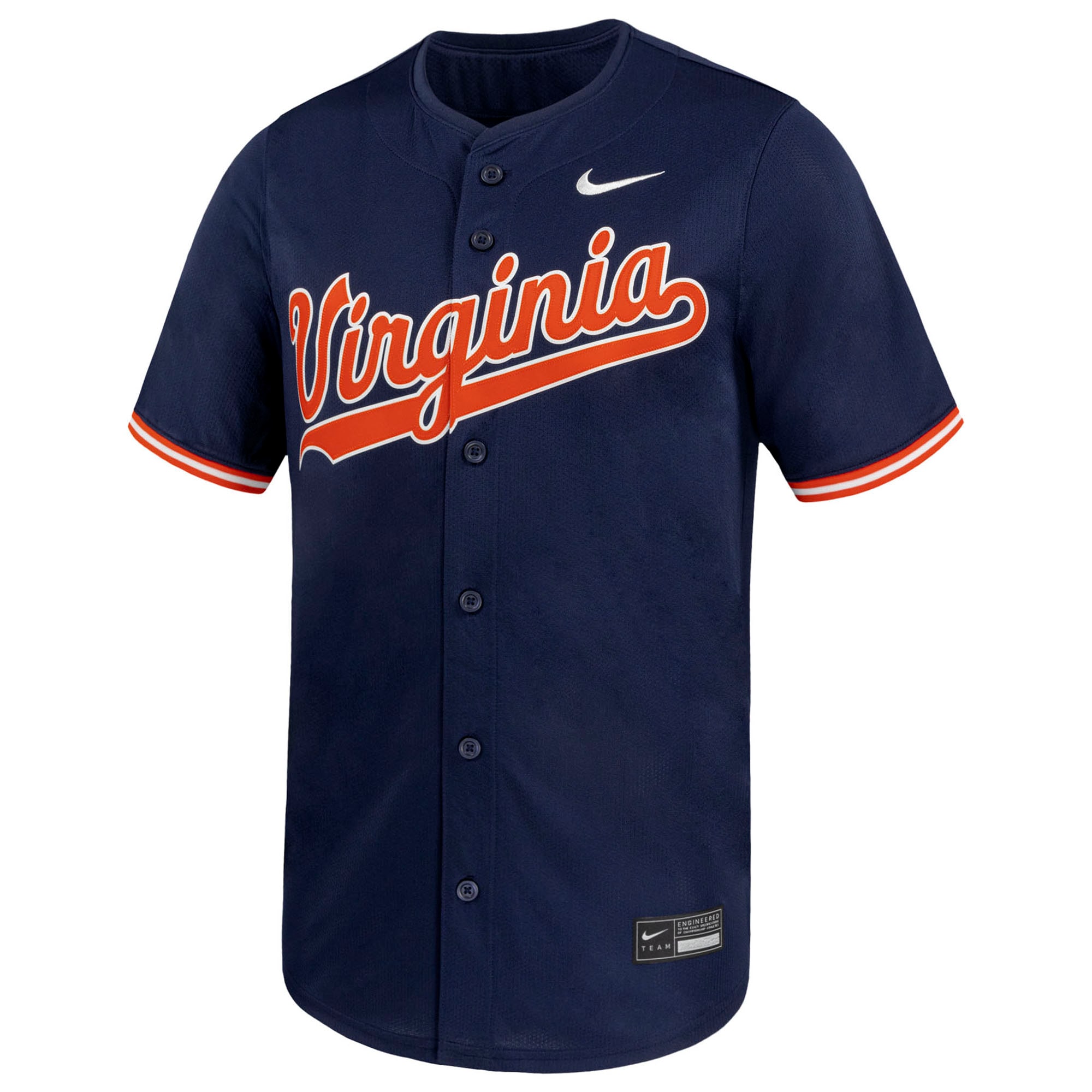 [NJP] Virginia Cavaliers Limited Baseball Jersey - Navy