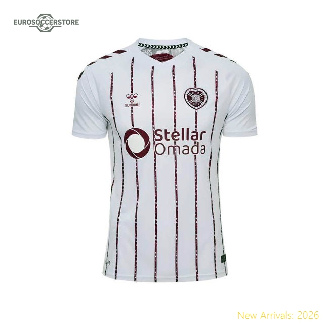 Hearts Children 2025 Away Jersey Shirt Football Fan Apparel