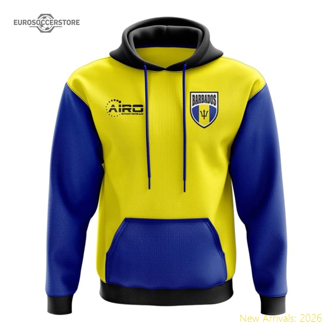 High-quality Barbados Concept Country Football Hoody (yellow)