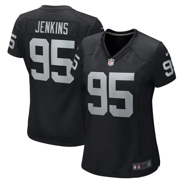 None John Jenkins Game Jersey - Black | NFL Player Jersey | NFL Footba