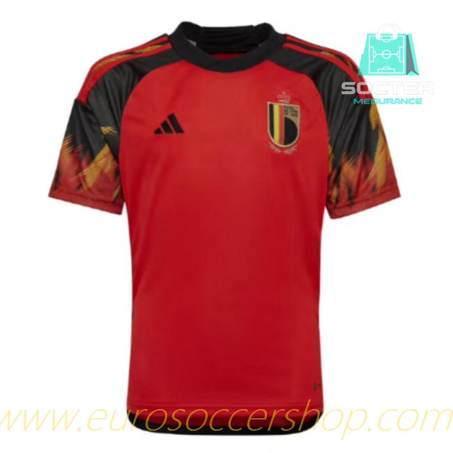 2022-2023 Belgium Home Football Shirt Junior (De Bruyne 7)