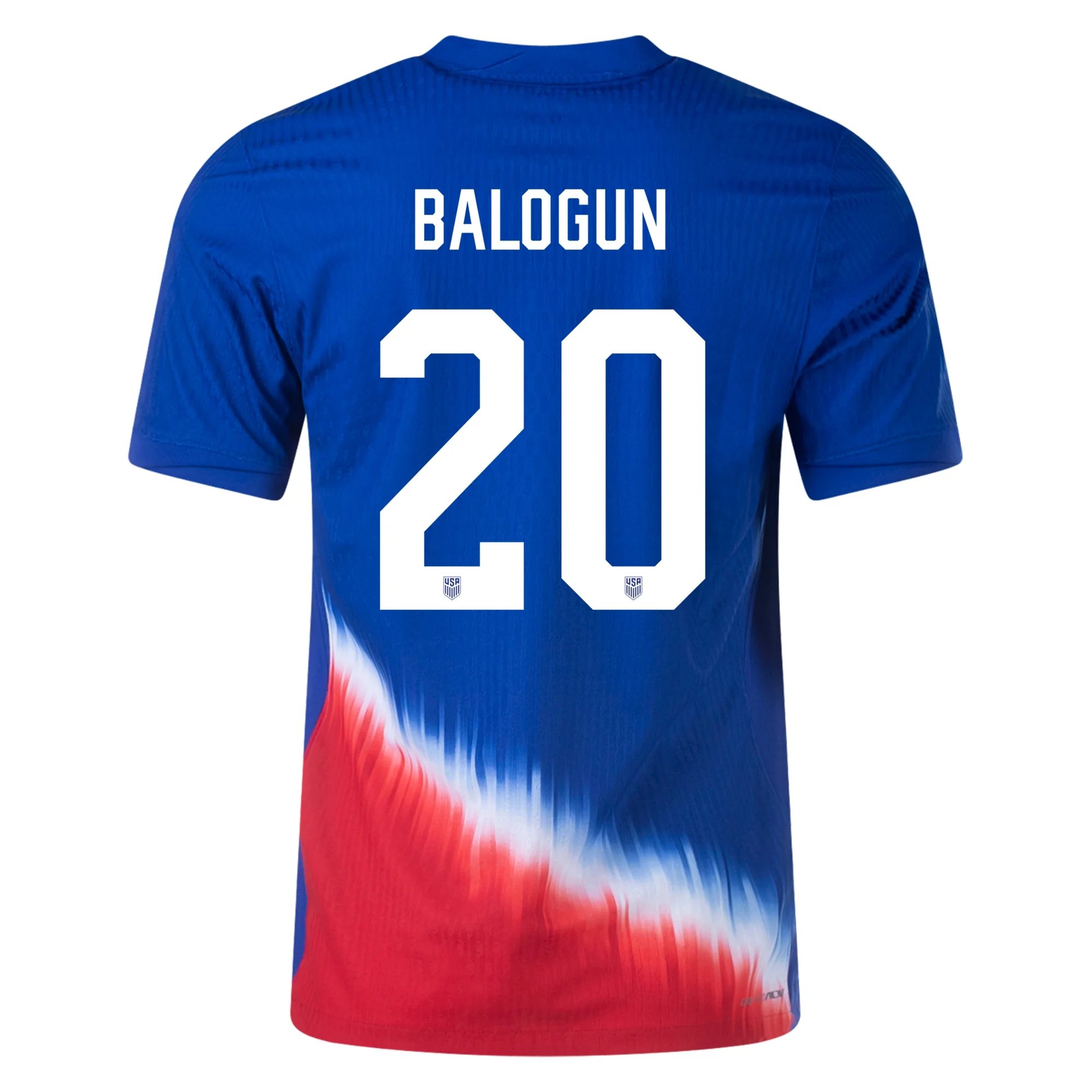 USA 2024-2025 Season Away Soccer Jersey –  Player Version S