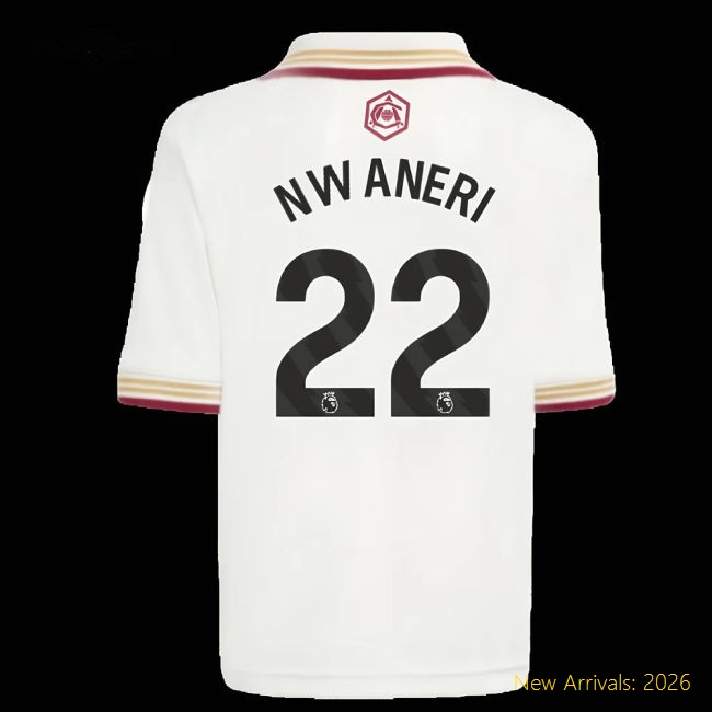2025-2026 Arsenal Mini Comfortable Nwaneri Jersey Aeroready