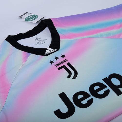 18-19 Juventus EA Sports Long Sleeve Jerseys Shirt - Official Replica
