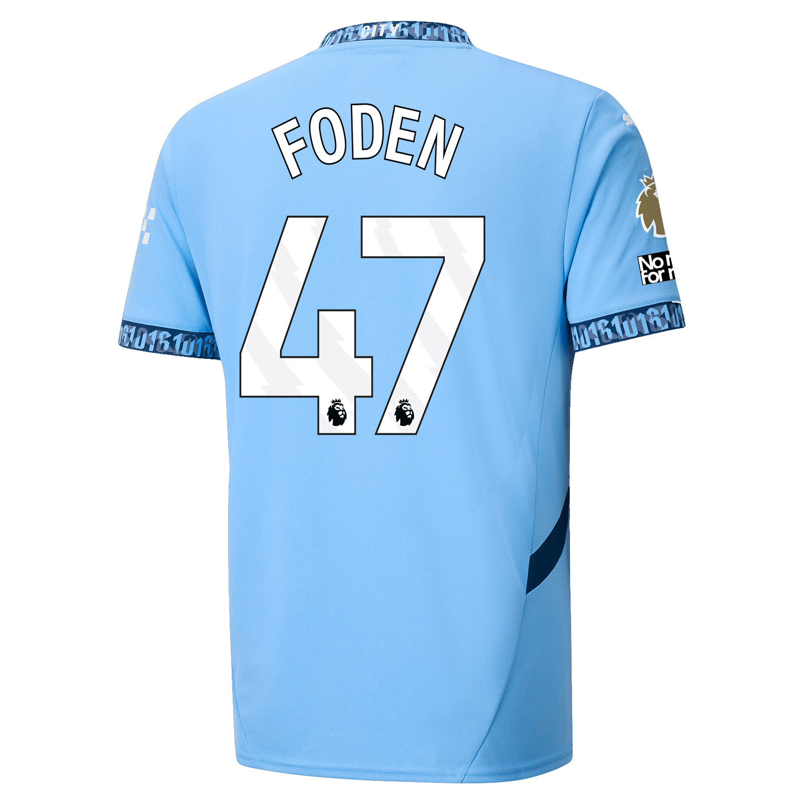 Manchester City Blue) 2024-2025 UCL Home Jersey – Authentic Shirt