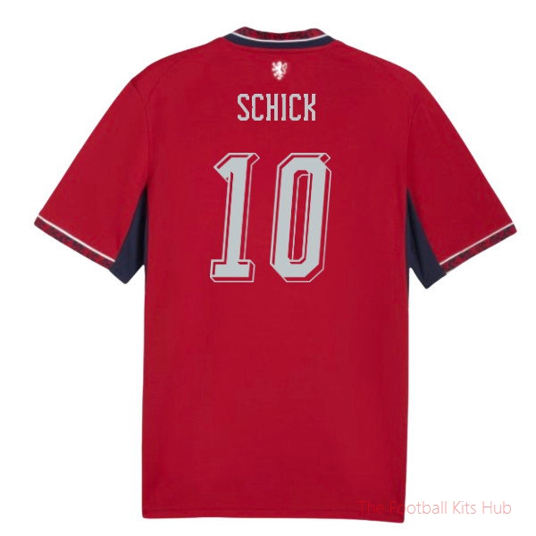 [LK] 2026/27 Czech Republic Home Shirt (Schick 10)