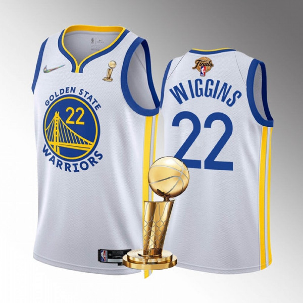 Official 22 Golden State Warriors White Jersey - - Fan Favorite