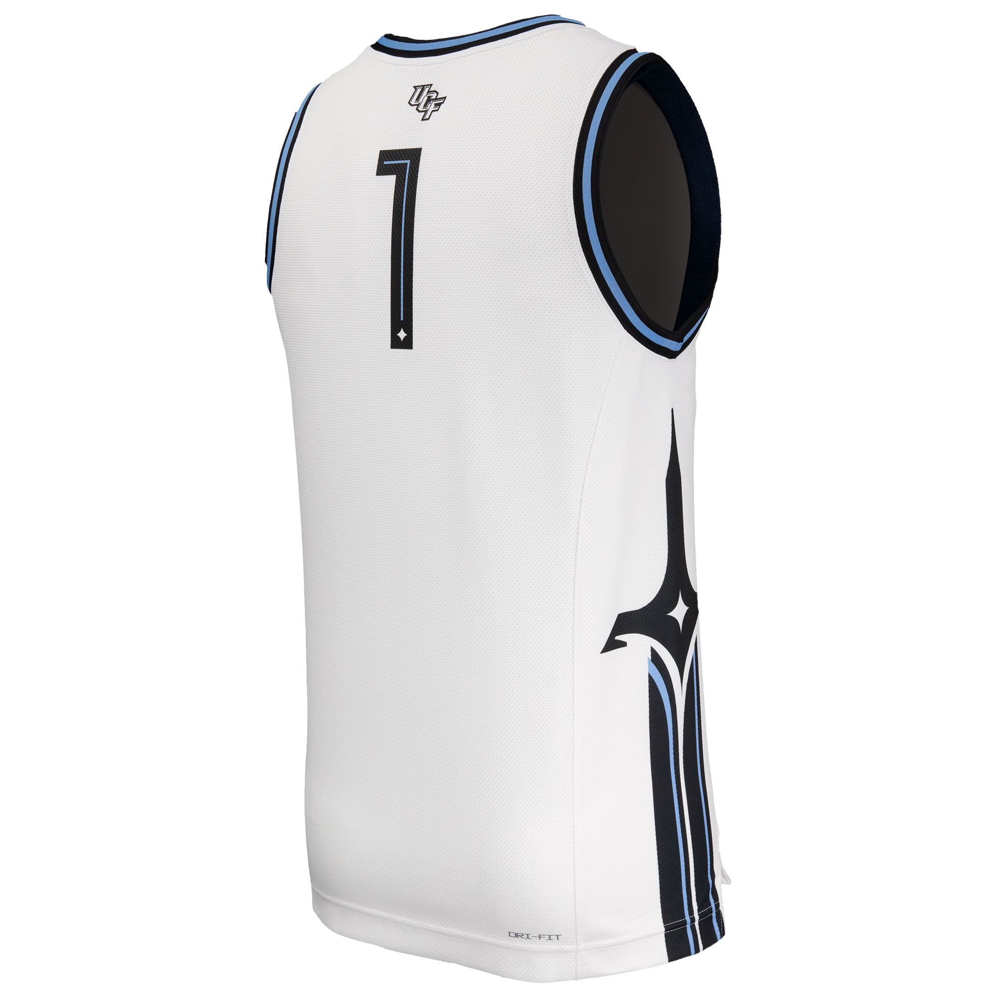 [NJP] UCF Knights Space Game Replica Basketball Jersey - White