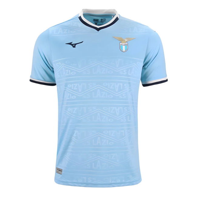 2024-2025 Lazio Home Shirt Stretch Fabric Antibacterial