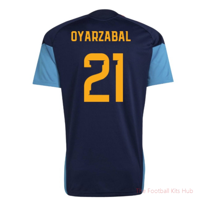 [JED] 2026/27 Spain Training Jersey (Night Indigo) (Oyarzabal 21)
