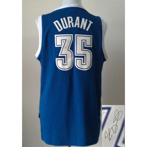 Blue Kevin Durant #35 Jersey - Great Value Game Day Wear Quality