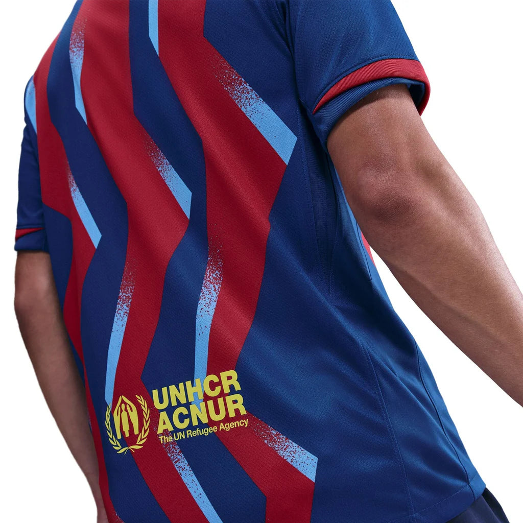 Barcelona Patches 2025-2026 La  Home Jersey – Authentic Shirt