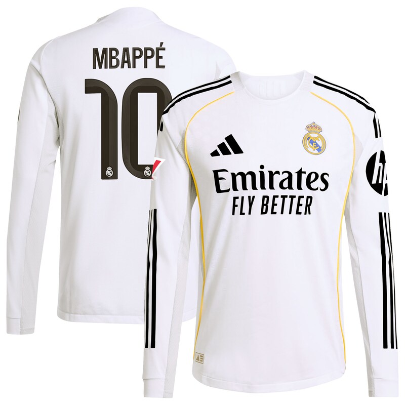 Top-Quality Real Madrid Men's 2025 Authentic Player Jersey -...