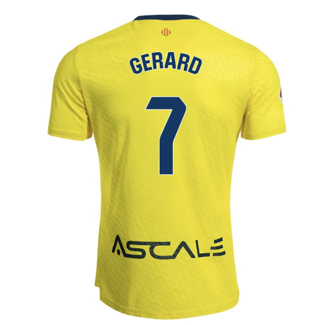 2025-2026 Villarreal Home Shirt (Gerard 7) | Premium Material