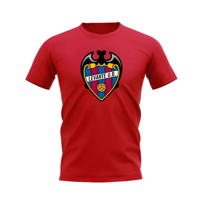 Levante Authentic Replica Football T-Shirt (Red) Moisture Wicking