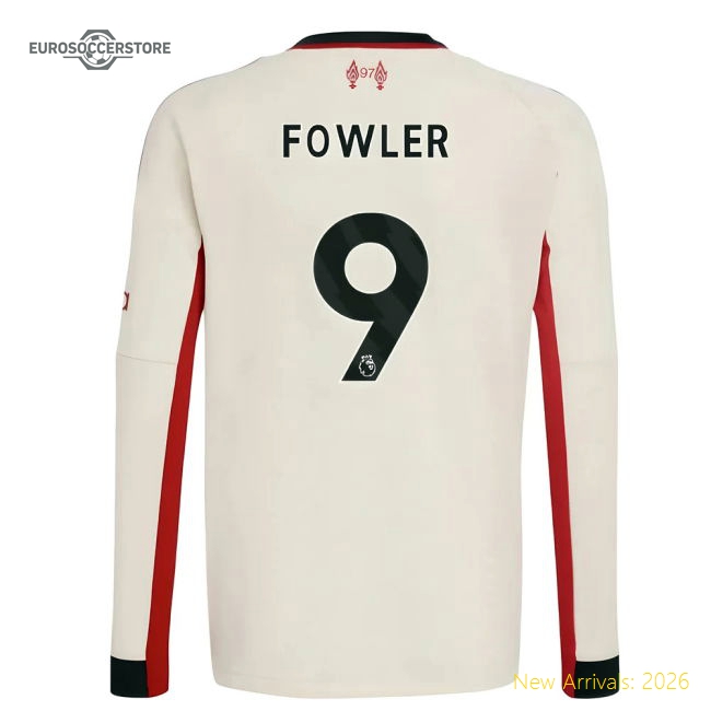 Soft Liverpool Kids Jersey Fowler 2025-2026 Aeroready Stretchy