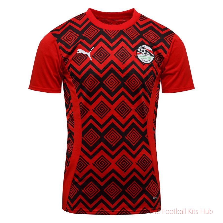 Egypt Training T-Shirt Pre Match Africa Cup of Nations 2025 - Puma Red/PUMA Black