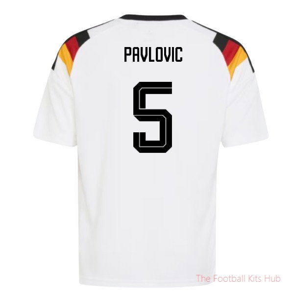 2026-2027 Germany Home Fan Jersey (Kids) (Pavlovic 5)