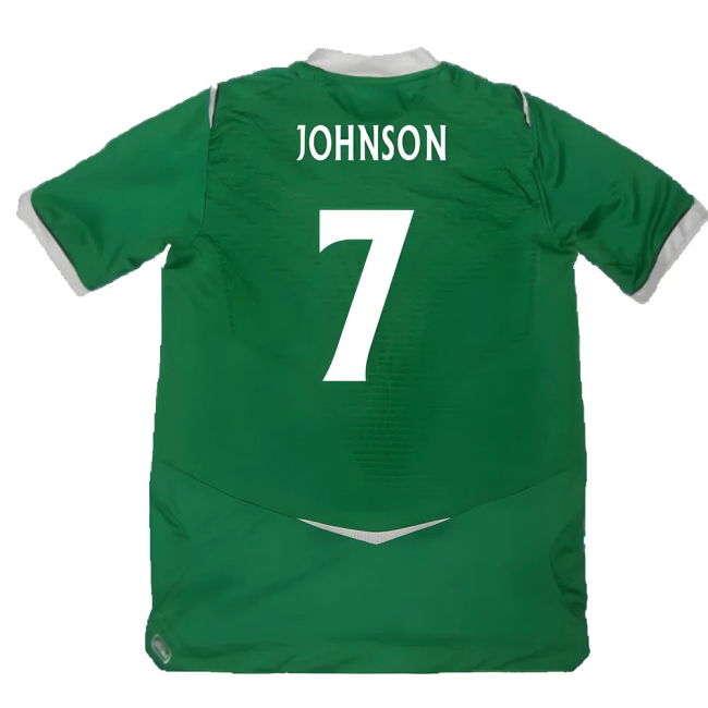 Match Worn Style Ireland Home Pro Level Shirt 2008-2009